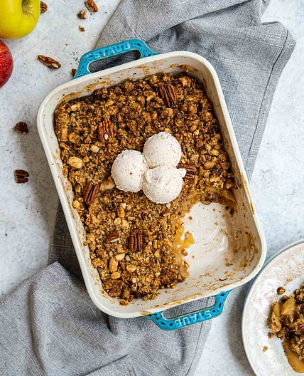 Vegan Apple Crumble