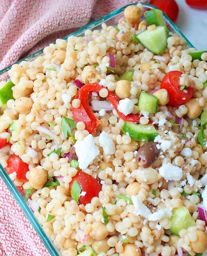 Israeli couscous salad