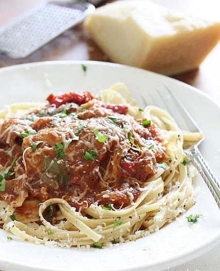 Crock Pot Chicken Cacciatore