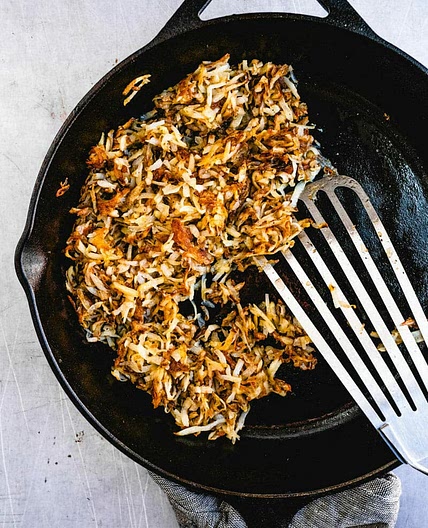 Homemade Hash Browns (Perfectly Crispy!)