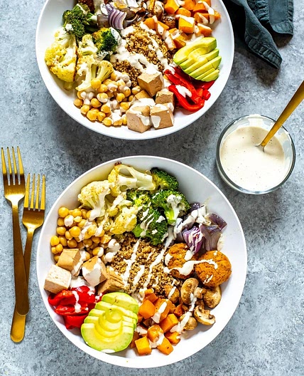 Build Your Own Buddha Bowl {Vegan}