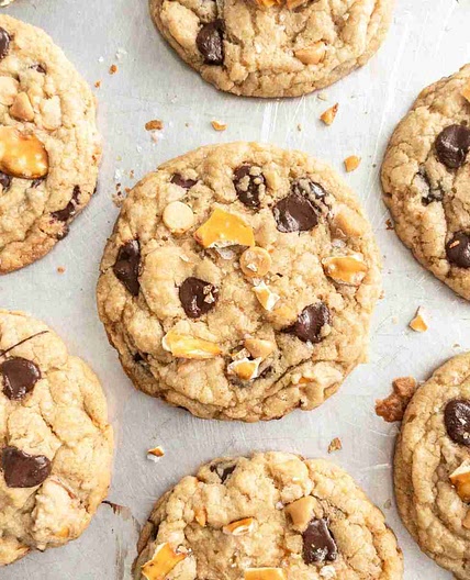 Butterscotch and Chocolate Chip Cookies