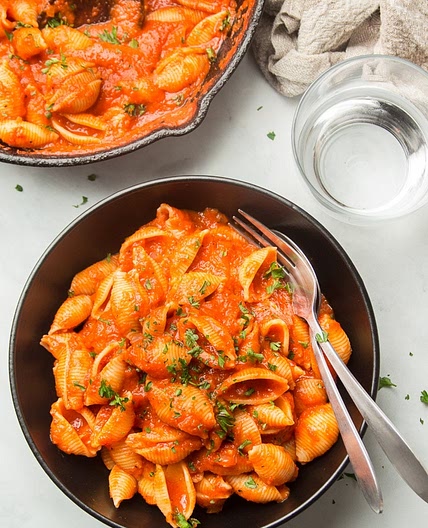 Roasted Red Pepper Pasta