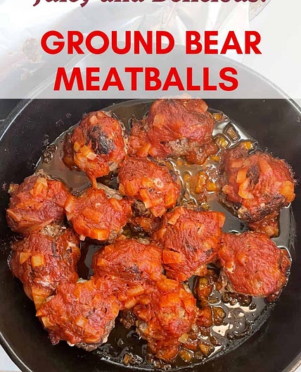 Bear Meatballs