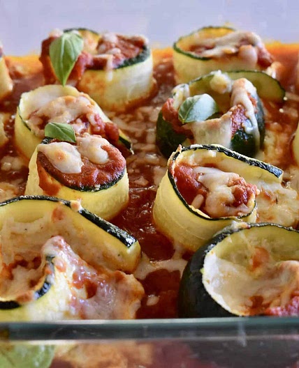 Zucchini Ricotta Roll Ups