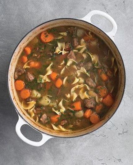 Easy Beef Stew with Noodles