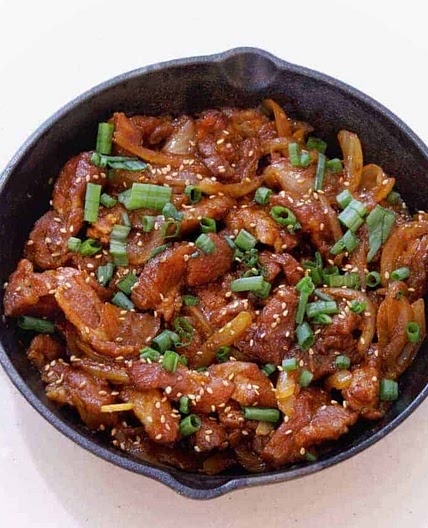 Pressure Cooker Dae Ji Bulgogi Korean Spicy Pork