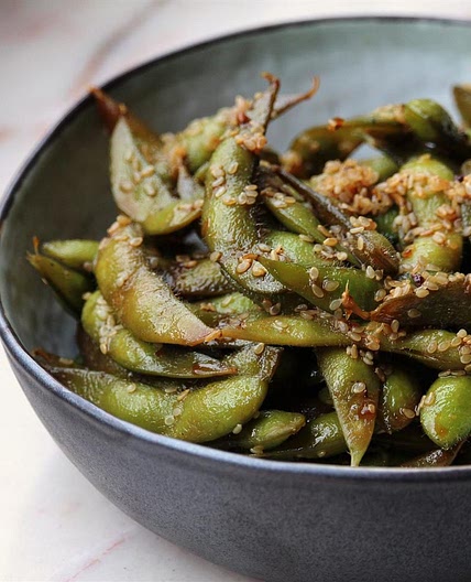 Szechuan Edamame (Soy Beans)