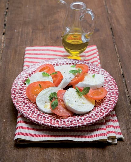 Caprese di mozzarella di bufala