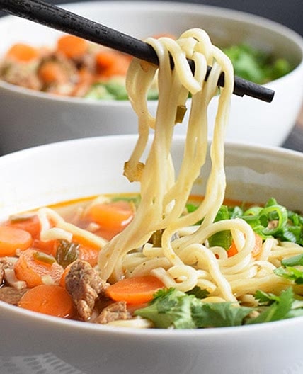 Low FODMAP Beef Ramen