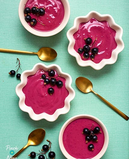 Blackcurrant Mousse | Slimming & Weight Watchers Friendly