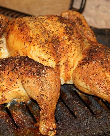 Roasted Spatchcock Chicken