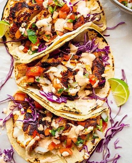 Blackened Fish Tacos