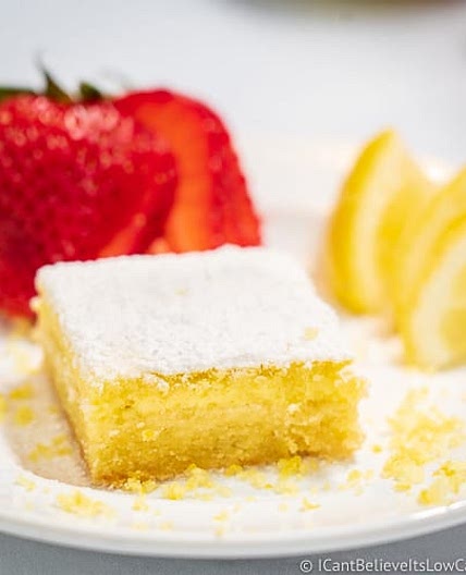 Best Keto Lemon Bars Recipe - Low Carb & Sugar-Free