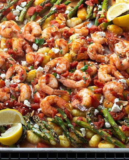 Quick Sheet Pan Shrimp Dinner Recipe