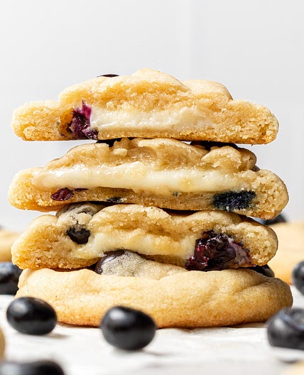 Blueberry Cheesecake Cookies