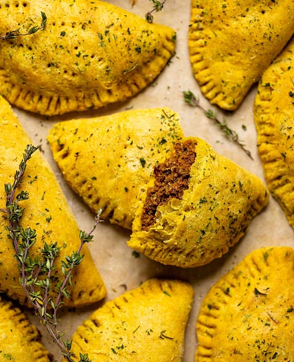 Vegan Jamaican Beef Patties