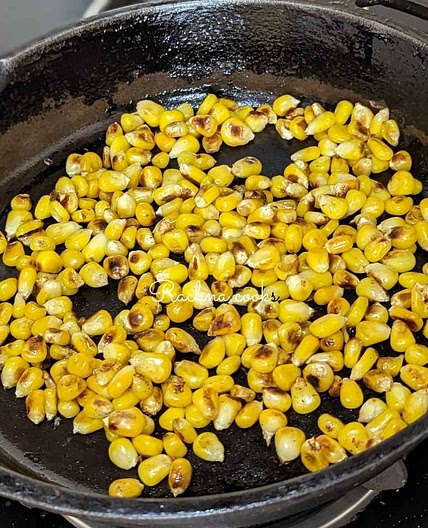Skillet Charred Corn