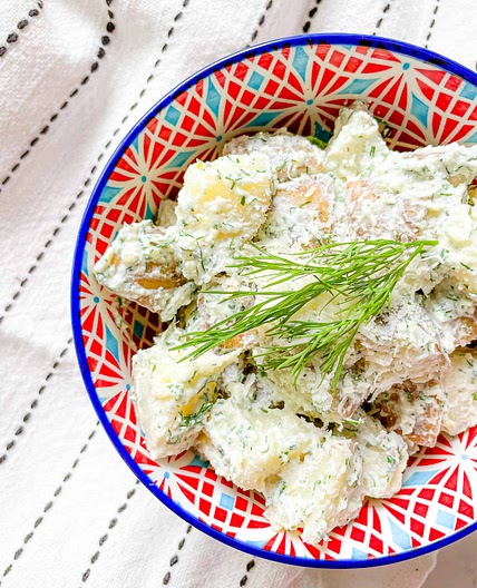 Creamy Dill Potato Salad Recipe