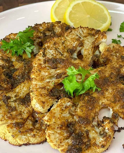 Smoked Cauliflower Steaks Recipe