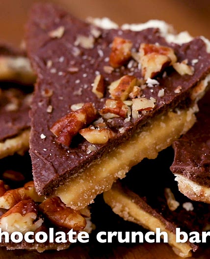 Chocolate Crunch Bark Recipe by Tasty