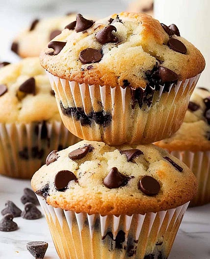 Vegan Chocolate Chip Muffins