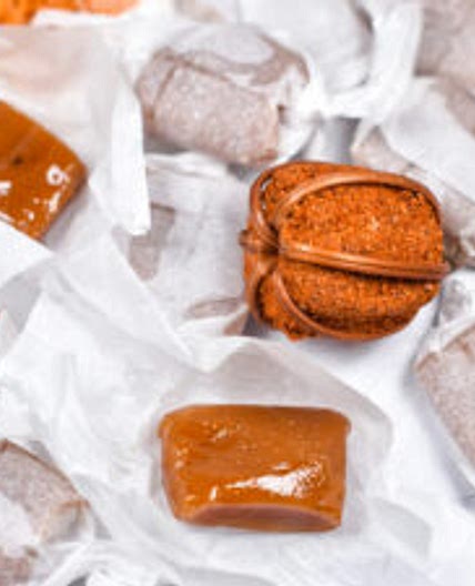 Pumpkin Spice Caramels
