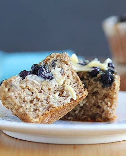 Date-Sweetened Blueberry Muffins