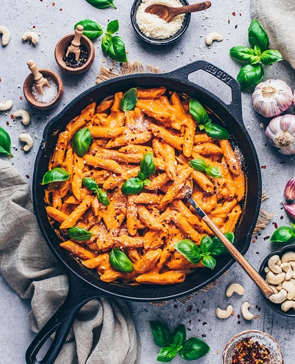 Cremige Tomaten Pasta (Penne alla Wodka)