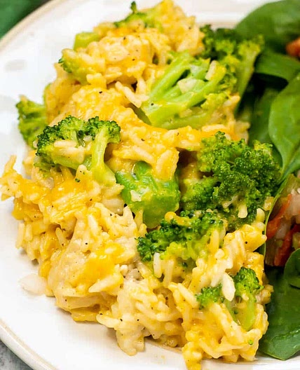 Instant Pot Broccoli Cheese Chicken And Rice Casserole