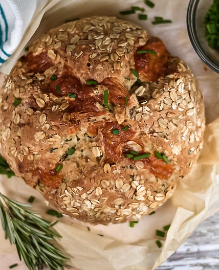 Soda Bread with Cheddar and Herbs