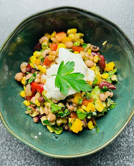 Smokey Bean Salad