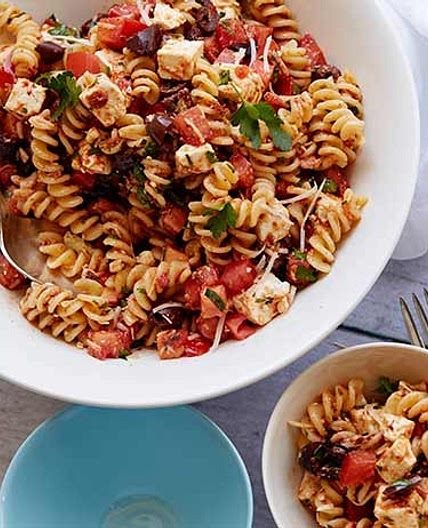 Tomato Feta Pasta Salad