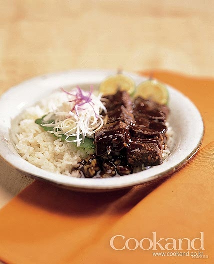 불고기 꼬치 덮밥 만드는 법