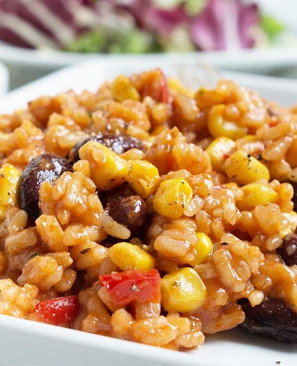 Mexikanische Reis-Pfanne