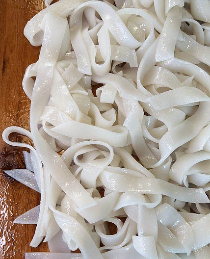 How to Make Rice Noodles (Homemade Fresh Rice Noodles)