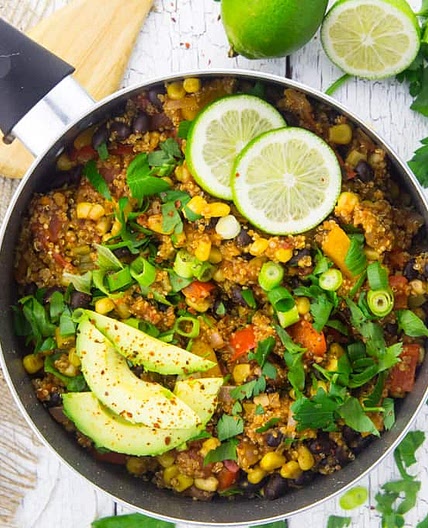 One Pan Mexican Quinoa