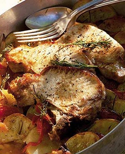 Summer pork & potatoes