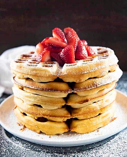 Homemade Belgian Waffle Recipe