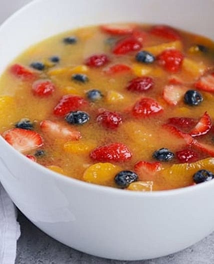 Holiday Fruit Soup