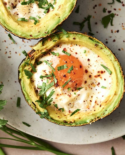 Avocado Baked Eggs
