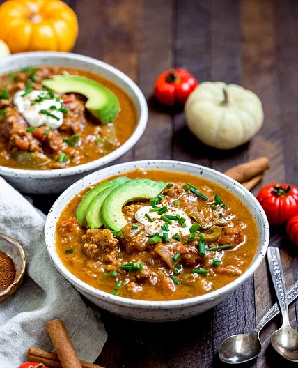 The Best Paleo Pumpkin Chili