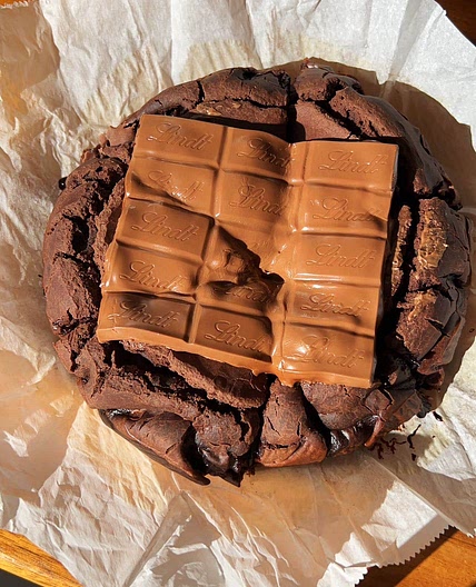 Mochi Brownies (Molten Chocolate Rice Cake)