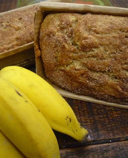 Receita de Pão de banana
