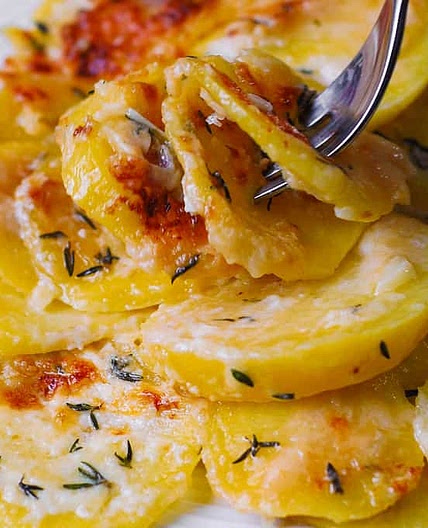 Easy Cheesy Scalloped Potatoes