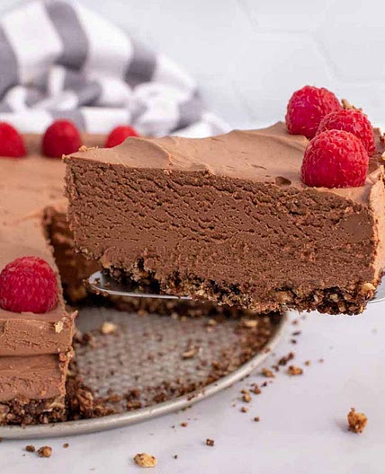 No Bake Chocolate Cheesecake