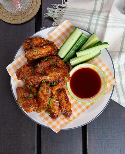 Best Air Fryer BBQ Chicken Wings