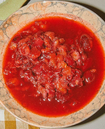 Kashmiri Sour Cherry Chutney