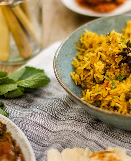 Mushroom Biryani