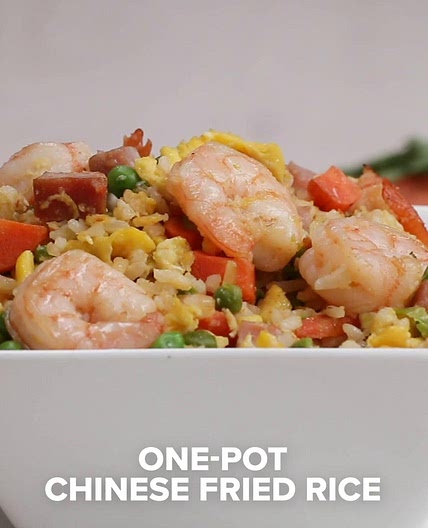 One-Pot Chinese Fried Rice Recipe by Tasty